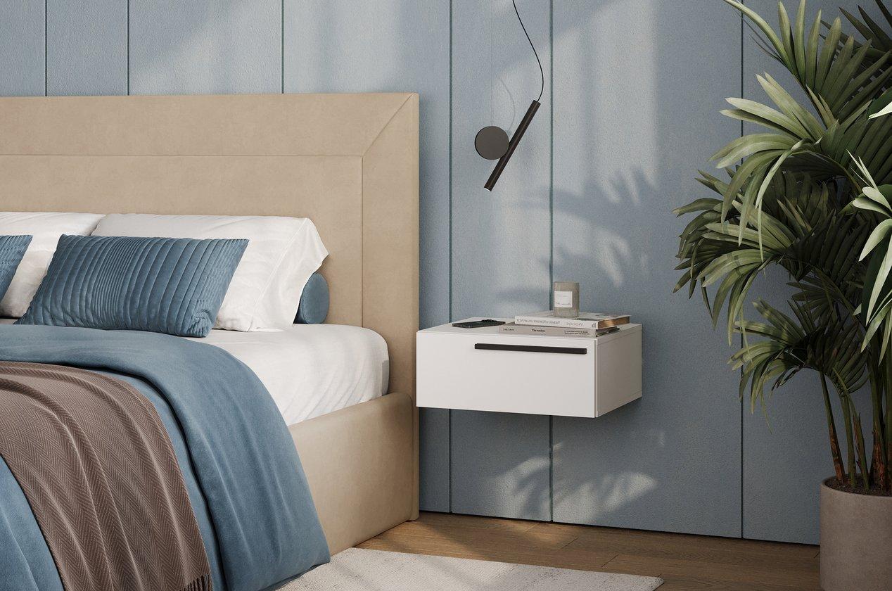 Nino - white bedside table