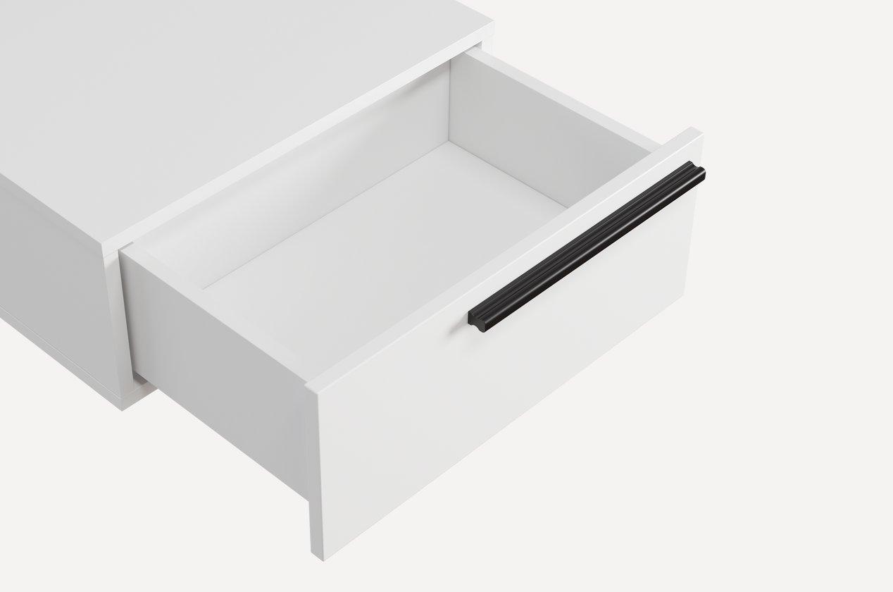 Nino - white bedside table